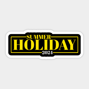 Summer holiday 2024 Sticker